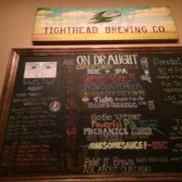 Tighthead Brew menu