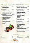 Da Paola menu