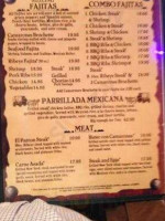 El Tio Tex-mex Grill menu