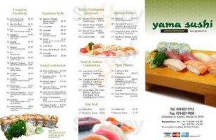 Yama Sushi food