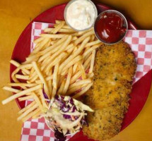 Bob's Chowder Bbq Salmon food