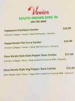 Vinnies South Indian Selkirk food