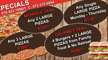 Empire Pizza Three Rivers 072 575 6904 Www.empire-pizza.co.za food