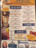 Main Street Station menu