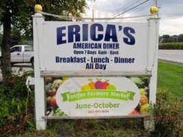 Erica's American Diner food