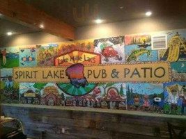 Spirit Lake Pub Patio inside