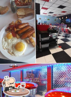 Minden 50's Diner Café food