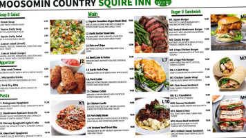 Moosomin Squire Restaurant Bar food