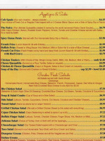 Kennedy Street Cafe menu