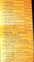 Joy Thai Cuisine menu