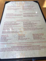 Red Rock Grill menu