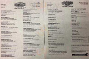 Brickhouse Brews menu