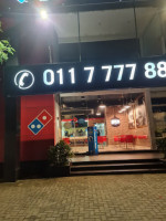 Domino's Pizza. outside