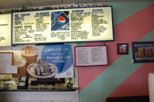 Grabill Dairy Sweet menu