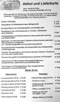 Gasthof zum Schwanen menu