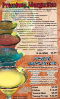 Fiesta Mexicana menu