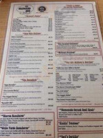 The Cracked Egg menu