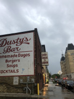 Dusty's outside