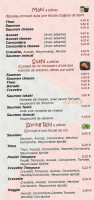 Ma-ma Sushi menu