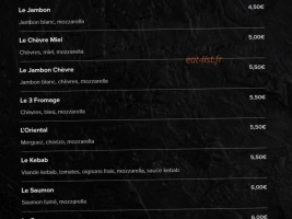 La Venise Verte menu