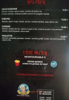 Chez Paulette menu