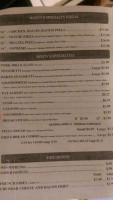 Giovanni's Pizza menu