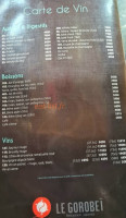 Gorobei menu