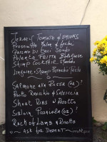 Trattoria Toscano menu