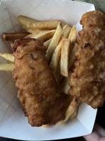 Mums Fish 'n Chips Teriyaki And Lumpia food