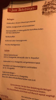 Zum Ackerbürger menu