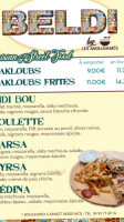 Les Amalgames Port menu