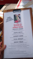 The Shed Beer Garden inside