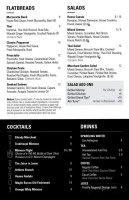 The River Merchant menu