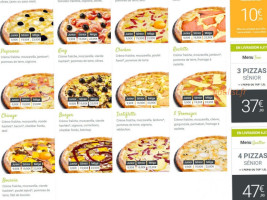 Pizza King menu