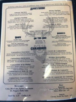 Cazadores Mexican menu