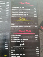 Giotto Food menu