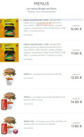 Burger Et Buns menu