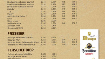 Forsthaus Schlich Gmbh menu