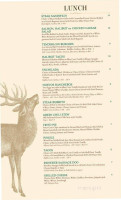 Truchas Mercantile menu