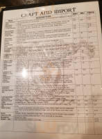 Mccarthy's Pub menu