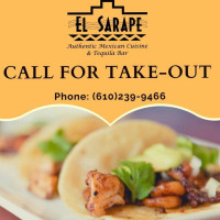 El Sarape Mexican Cuisine And Tequila food