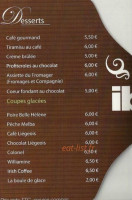 Ibaina menu