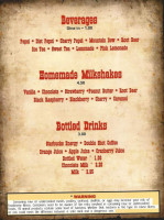 Creekside Gas Grill menu