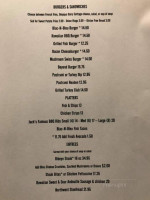 Blac-n-bleu Bistro menu