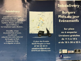 Sebdelivery menu