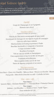 Au Moulin à Vent menu