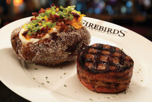 Firebirds Wood Fired Grill food