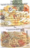 La Bella Italia menu