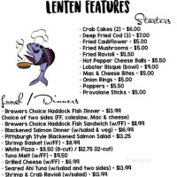 Rivertown Pub menu