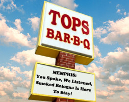 Top's Bar-B-Q. food